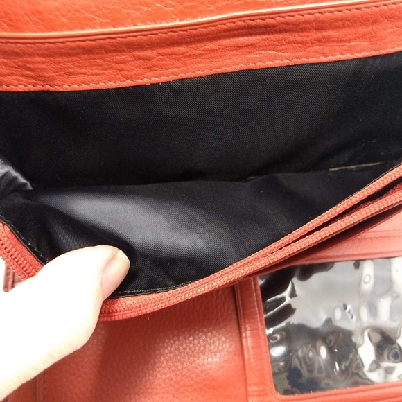 BRIGHTON RED ORGANIZER BAG/CLUTCH - Picture 8 of 8